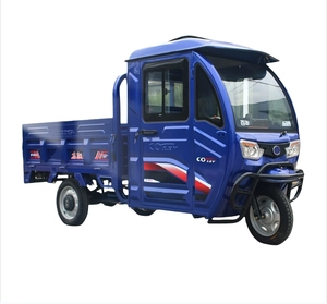 Triciclo Eléctrico de Carga de 1500W de Fabricante Chino, Vehículo Eléctrico de 3 Ruedas de Gran Potencia con Cabina Cerrada en Oferta - Product Image 5