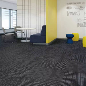Losetas de Alfombra Comerciales para Oficina, Removibles, Cuadradas, de PP Ecológico, Antideslizantes, Duraderas y Prácticas, para Hotel y Sala de Estar - Product Image 1