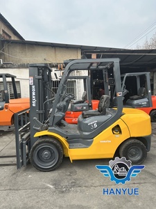 รถยกเครื่องยนต์ดีเซล FD35มือสองรถยก FD35โคโมสึรถยกสำหรับขายในเซี่ยงไฮ้ - Product Image 5