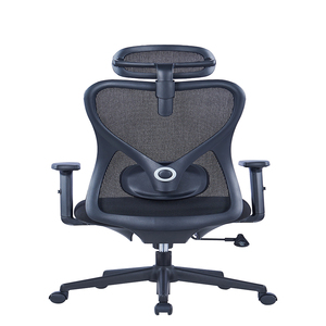 เก้าอี้สำนักงานหลังสูงพับขึ้นที่เท้าแขนตามหลักสรีรศาสตร์หมุนได้เก้าอี้คอมพิวเตอร์สำหรับผู้บริหารเก้าอี้ตาข่ายสำหรับทำงานในสำนักงาน - Product Image 5