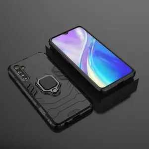 Hot Sale 3 In 1 Back Cover Ring Stand Cell Phone Accessories CaseためOppo Realme XT X3 SuperZoom 6S X50 Pro Player Narzo 10 6i