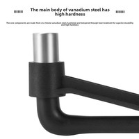Clé dynamométrique pour vélo ENLEE EL-1020, portable, haute précision, 1020 Nm, jeu de clés hexagonales en acier au chrome-vanadium, en boîte