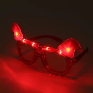 Gafas LED con Forma de Copo de Nieve, Luces Intermitentes para Fiestas Navideñas, Accesorios de Fiesta Más Vendidos - Product Image 4