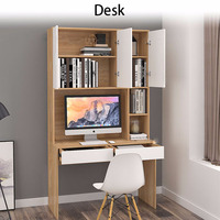 Suite de chambre à coucher moderne avec lit tatami souple, lit double en chêne personnalisable avec armoire, design à panneaux taille Queen pour usage domestique