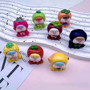 Factory-direct-sale Sitting Posture Fruit Dolls Resin Crafts Art and Craft Supplies Resin 3D Three-dimensional Fruit <strong>Figurines</strong> - Product Image 1