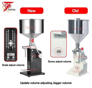 Handbetriebener Quantitativer Dosierer für Gläser und Flaschen Kleine Abfüllmaschine für Creme, Saft, Honig Manuelle Abfüllmaschine - Product Image 2