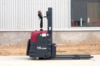 Apilador Eléctrico de Palets Solreign CDD 2.5t 2500kg 4m, Elevador de Almacén de Servicio Pesado con Batería de Litio 48V, Certificación CE ISO, Hidráulico Lateral