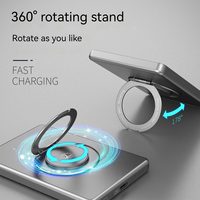 Banque de puissance magnétique mince sans fil super mince avec support 10000mAh Powerbank portable à charge rapide