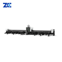 Machine de découpe laser à fibre CNC à cinq axes 12 kW pour tubes, système de contrôle Cypcut, haute précision, pour métaux, Yaskawa Plt/Las AI