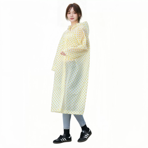 Impermeable de una Pieza de EVA con Diseño de <span class=keywords><strong>Lunares</strong></span> Redondos, Fresco y Elegante, para Adultos, Engrosado, para Senderismo al Aire Libre, Conciertos, Portátil - Product Image 2