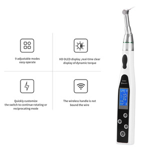 เครื่องมือทำรากฟันไร้สาย Endo Smart Dental Handpiece พร้อมจอแสดงผล HD OLED ปรับได้ 9 โหมด - Product Image 1