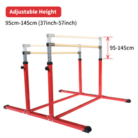 Barres parallèles simples de haute qualité en gros d'usine avec poignée réglable pour les enfants barre de traction d'exercice d'entraînement de gymnastique à domicile