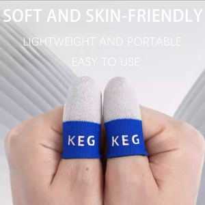 ปลอกนิ้วสำหรับเล่น<span class=keywords><strong>เกม</strong></span>แบบสองชั้น ทนทาน สวมใส่สบาย ไม่ลื่น และดูดซับเหงื่อ ช่วยให้คุณ<span class=keywords><strong>ชนะ</strong></span> - Product Image 4