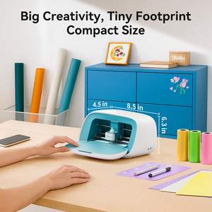 Máquina Cortadora de Vinilo Likcut Creator Bundle con <span class=keywords><strong>Estuche</strong></span> de Transporte y Accesorios, Set para Crear Pegatinas Fácil de Usar - Product Image 4