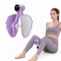 FRS FRS-A2 Entraîneur de cuisses et de hanches portable et réglable, Exerciceur du plancher pelvien Kegel, Conception incurvée, Récupération post-partum pour femmes