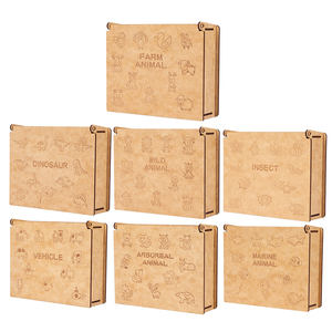 Juguetes de Dibujo <span class=keywords><strong>para</strong></span> Niños, Plantillas de Pintura DIY, Kit de Plantillas, Rompecabezas de Madera, Juguetes Educativos <span class=keywords><strong>para</strong></span> Niños y Niñas, Regalo de Cumpleaños - Product Image 1