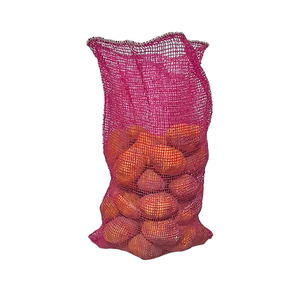 Custom Eco-friendly <b>Net</b> Sack Drawstring Pp Mesh <b>Bag</b> For Vegetable Fruit Onion Potato - Product Image 1