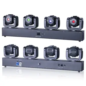 USA Warehouse Factory price stage show rgb scanner 4 heads moving head beam bar dj disco laser light for night club