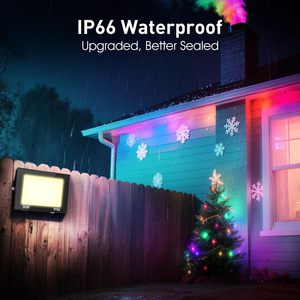 <span class=keywords><strong>Projecteur</strong></span> RGB 30W IP66 Extérieur <span class=keywords><strong>Multicolore</strong></span> Télécommandé Réflecteur Paysager pour Jardin et Fêtes - Product Image 4