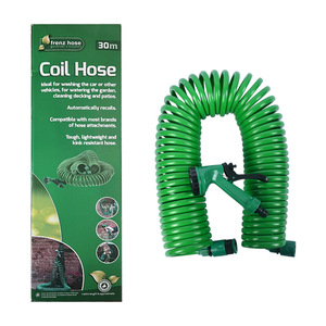 Fabricant 20m 30m <span class=keywords><strong>Tuyau</strong></span> d'<span class=keywords><strong>arrosage</strong></span> en spirale <span class=keywords><strong>Tuyau</strong></span> d'<span class=keywords><strong>arrosage</strong></span> extensible <span class=keywords><strong>Tuyau</strong></span> serpentin d'<span class=keywords><strong>arrosage</strong></span> - Product Image 1
