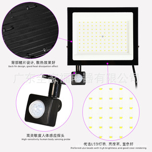ไฟส่องสว่างแบบ LED COB Chip ให้แสงกระจายกว้าง ติดตั้งบนผนัง ความสว่างสูง อายุการใช้งาน 50000 ชั่วโมง ค่า CRI 80 สำหรับใช้งานภายนอกอาคาร - Product Image 4