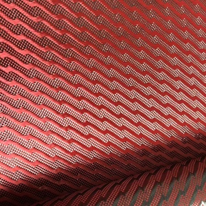 OEM/ODM航空宇宙グレード軽量炭素繊維カーインテリア軽量テクスチャ赤炭素繊維生地 - Product Image 3