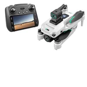 Drone professionnel S159 GPS 5G avec double caméra 8K HD pour photographie aérienne, évitement d'obstacles et écran intégré - Product Image 1