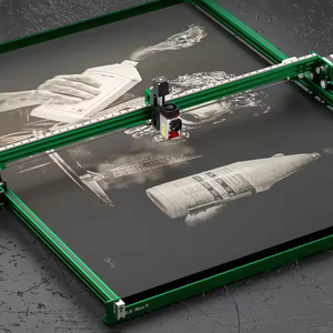 เครื่องแกะสลักและตัดเลเซอร์ CNC 4แกน0.06มม. โฟกัสแม่นยำสูง750x1030มม. ขยายโต๊ะ - Product Image 4