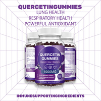 Bonbons gélifiés à la quercétine et au sureau pour adultes, avec infusion de vinaigre, pour une santé et un soutien immunitaire optimaux