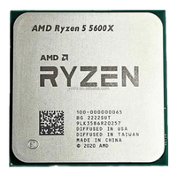 AMD untuk Ryzen 5 5600X AM4 CPU Desktop-6-Core 30MB L3 Cache 3.7GHz