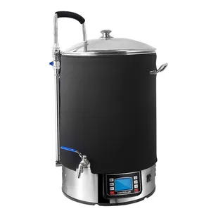 40L Stainless Steel All In One Home Beer Brewing System Insulation Jacket Equipment Electric Mash Tun Micro Brewery craft Be