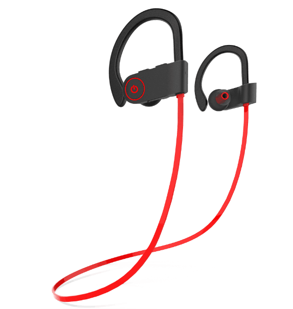 Wireless Waterproof  Earphone Earhook Sport Headphone