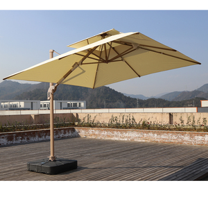 Ombrellone Romano da Giardino di Lusso 3x4m Impermeabile e Antivento con Luci LED da Esterno Disponibile in Stock - Product Image 2