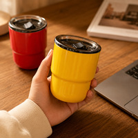 Nouvelle Tasse de Voyage Isotherme Portable 200 ml en Acier Inoxydable 304 à Double Paroi avec Couvercle, Modèle 2026 Emerit – Vente en Gros Personnalisée