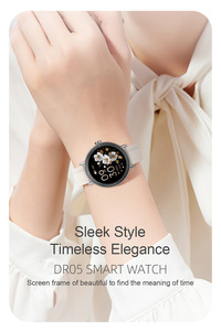 นาฬิกาอัจฉริยะ DR05 ระบบ Android หน้าจอ TFT รองรับการโทรผ่านบลูทูธ รับสายได้ มา<span class=keywords><strong>ต</strong></span>รฐานกันน้ำ IP68 ทีมงานวิจัยและพัฒนา 300+ <span class=keywords><strong>ค</strong></span>น จดสิทธิบัตร 180+ รายการ สายหนัง รุ่นใหม่ล่าสุด - Product Image 4