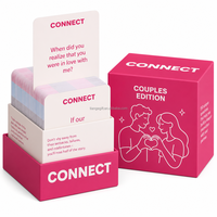 Cartes de conversation personnalisées pour couples, soirée romantique, renforcement de la connexion, jeu de questions pour développer les relations, vente en gros