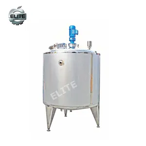 Tank cair 500L/food grade pasteurizer/harga grosir mesin susu kustom untuk dijual