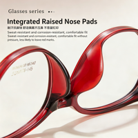 Montures de lunettes M8240 pour toutes les formes de visage, élégantes, exquises, vintage, ultra-légères en titane, durables, avec bord large de 4 mm