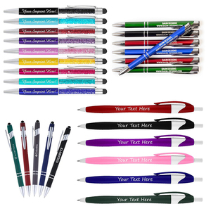 Bolígrafos de metal personalizados sin Moq, bolígrafos personalizados impresos con logotipo personalizado - Product Image 4