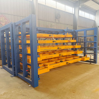 Étagère de stockage en acier pour entrepôt à 6 niveaux, capacité de 2 tonnes, pour utilisation en charge lourde