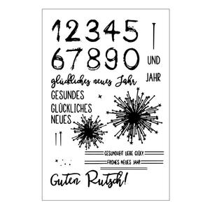 Motifs de lettres et de nombres en Silicone transparents, personnalisation, collection allemande, rétro, pour la fabrication de cartes, décoration et <span class=keywords><strong>Scrapbooking</strong></span>, 1 pièce - Product Image 3