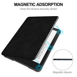 Étui de protection <span class=keywords><strong>pour</strong></span> <span class=keywords><strong>liseuse</strong></span> <span class=keywords><strong>Kindle</strong></span> Paperwhite 7 pouces 2024 avec cuir PU, design léger, fin et élégant, et repose-main - Product Image 2