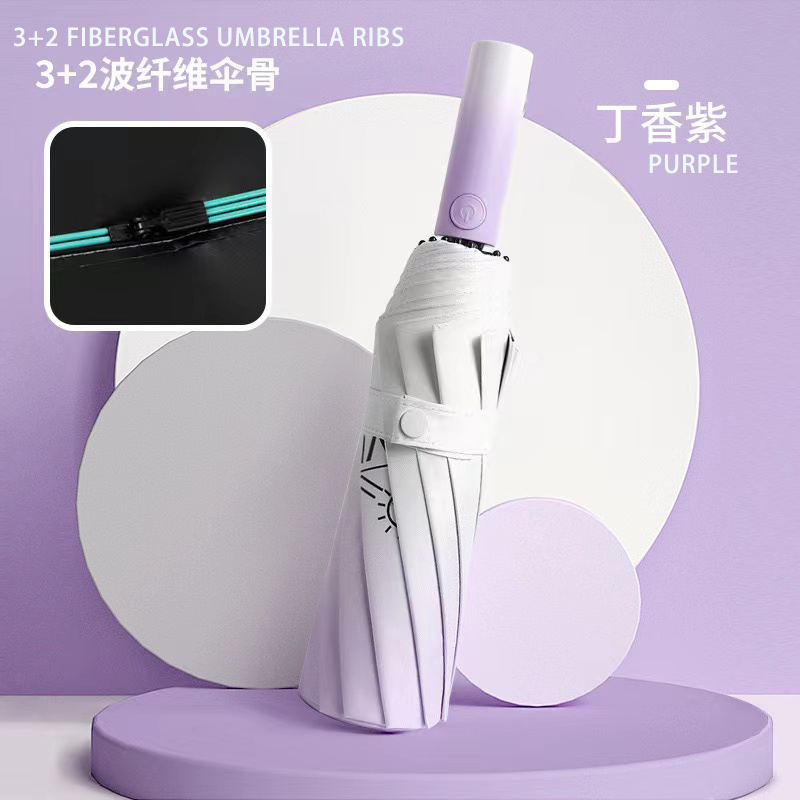 12กระดูกสีม่วงไล่ระดับสีอัตโนมัติ