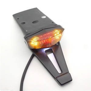 Luz Trasera para Motocicleta, Luz LED Intermitente, Luz de Freno, Luz de Posición, Luz de Matrícula y Luz Direccional Integrada - Product Image 1