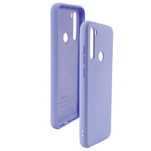 适用于小米 Redmi Note 8t 8 8a 9 pro K30 Note 10 手机的案例液体硅胶软 TPU 的情况下,