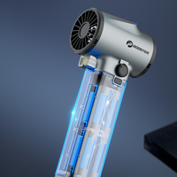 Ventilateur canalisé à turbine haute puissance sèche-cheveux souffleur d'eau et de poussière de lavage de voiture violent avec batterie au lithium industrielle pour une utilisation en extérieur