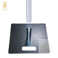 Kit de système de rideaux et de draperies, support réglable, alliage d'aluminium robuste, argent, toile de fond de haute qualité pour mariage, fête, événement