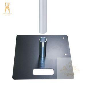 Bộ khung dựng rèm và màn, chân đế có thể điều chỉnh, hợp kim nhôm siêu bền, màu bạc, chất lượng cao, làm phông nền cho đám cưới, tiệc tùng, sự kiện - Product Image 3