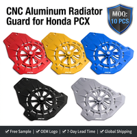 Modudu - Couvercle de radiateur de moto en alliage d'aluminium pour PCX160 PCX150 PCX125