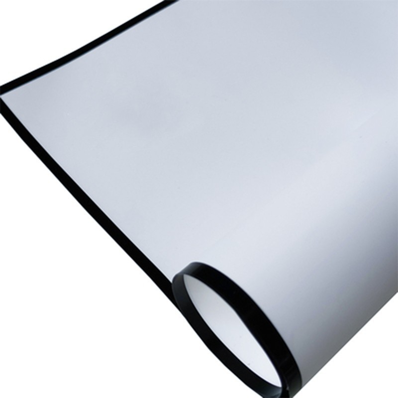 2 White with Black Rim [ 1 sheet ]